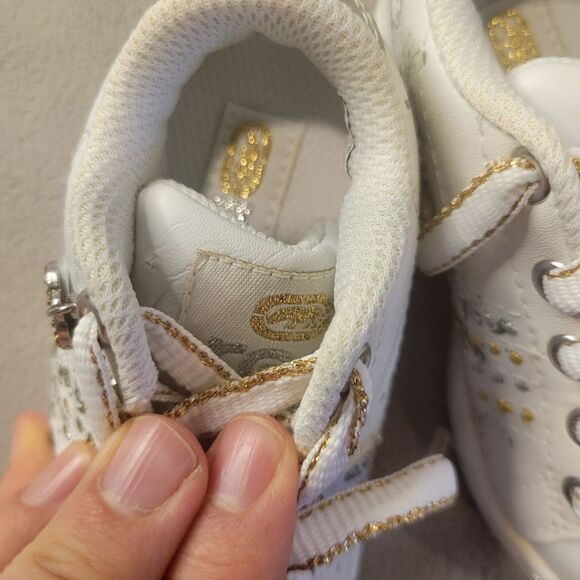 White Gold Red by Marc Ecko Shoes Sneackers Toddler Size 7 - Picture 7 of 7